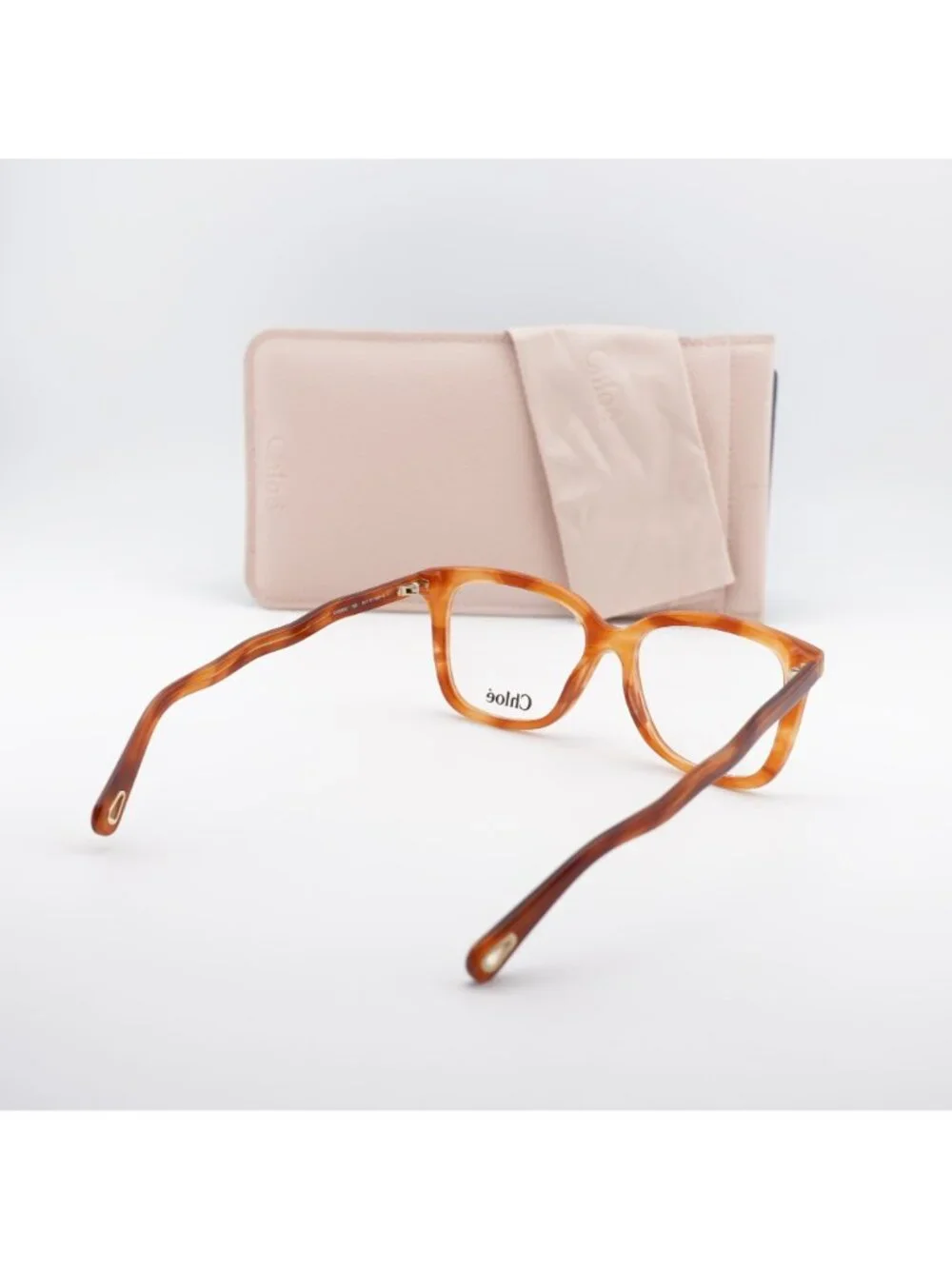 Chloe CH0090O 006 Square Eyeglasses 52mm - Havana